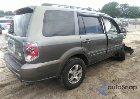 2008 Honda Pilot Ex-L from USA, damaged, VIN 5FNYF18778B038685